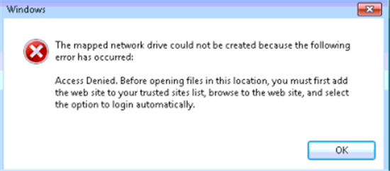 Troubleshoot mapped network drive error messages – Massage Addict Support